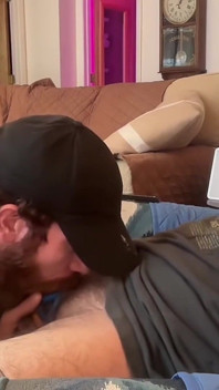 Late Night BJ for Husband Cum Swallow