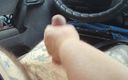 Sweet July: Bitch jerks off my dick in the car until I...