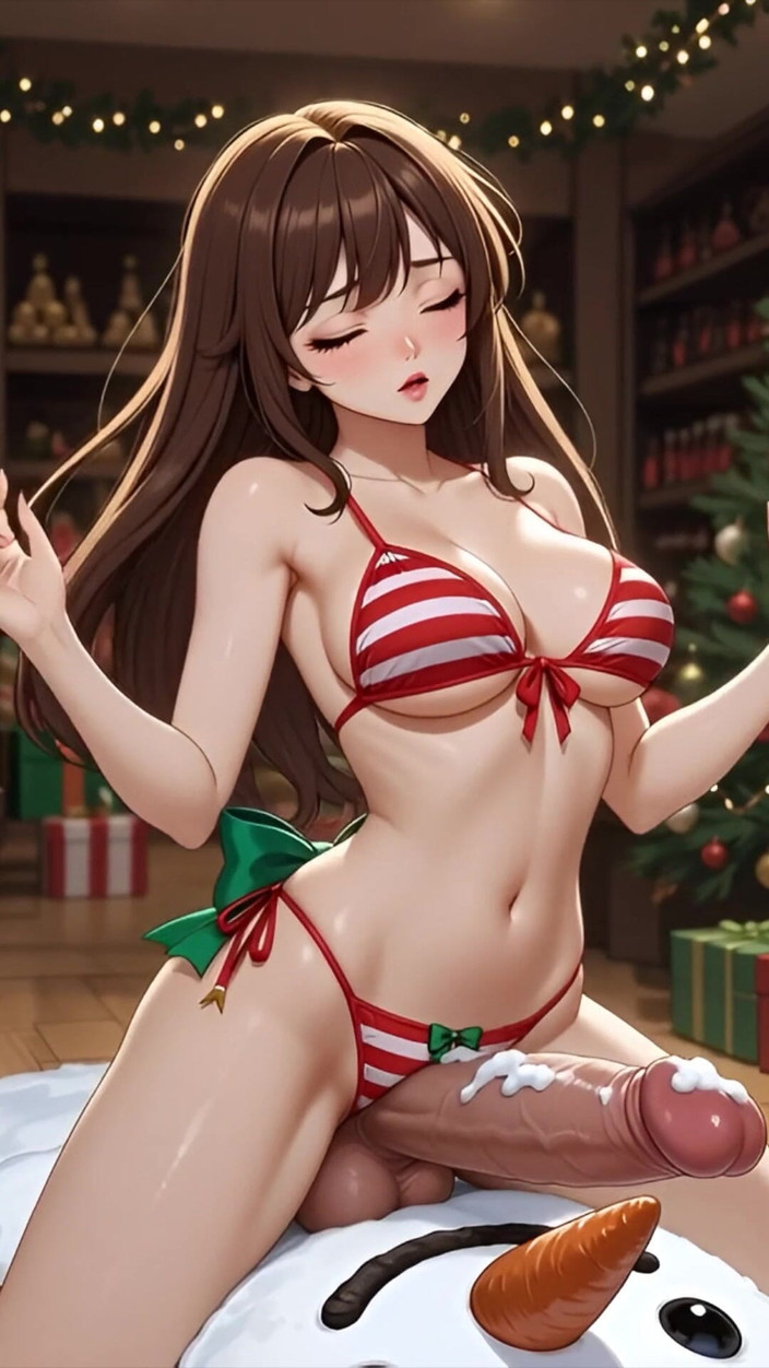 L6RD7BLU3 AI: Аніме повії з великими цицьками неслухняні зі сніговиком