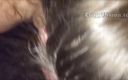 DoggVision: Hairy asshole POV and facial