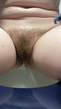 Naked Pissing and Cheeky Little Butthole Flash in Public Toilets