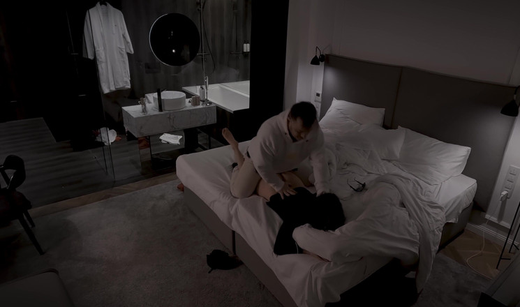DedeDeville: Horny Stepmom Shares Bed, in Hotel with Stepson After Party...