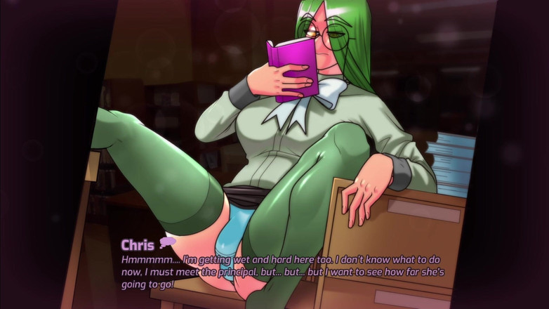 Femboy Maaya: Femboy Sissy bibliothecaresse lezen kamasutra &amp;masturberen?