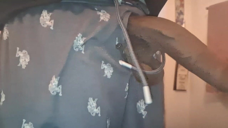 Chocolate Meat Stick: Slow Mo BBC Throwing