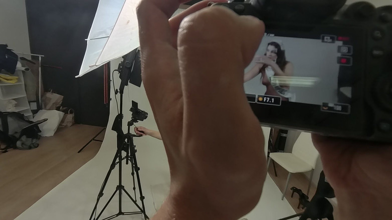 Ferrero: Att göra en video av Melena Maria Rya för Miss-tävlingen