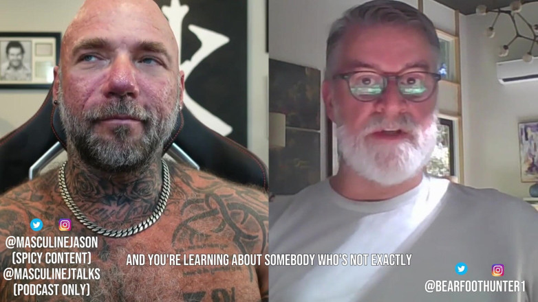Raw and Uncensored with Masculine Jason: Porn Star Confessions - Bearfoot Hunter (episode 174)