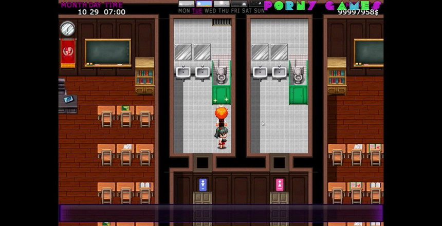 Porny Games: Noua mea viață: REVAMP - Prima lins de pulă pentru Rachel (19)