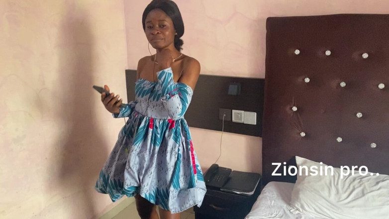 Zion: Black Ebony Girl Striptease