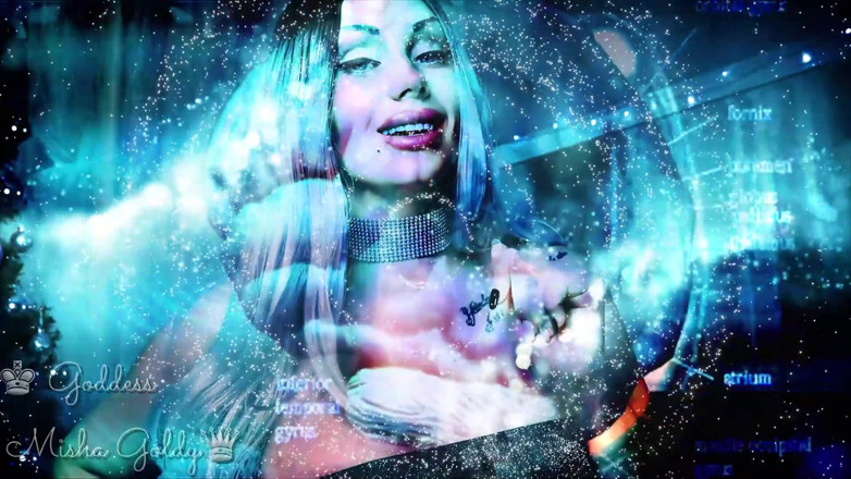 Goddess Misha Goldy: Betoverende asmr! Ik zal in je hoofd kruipen en me...