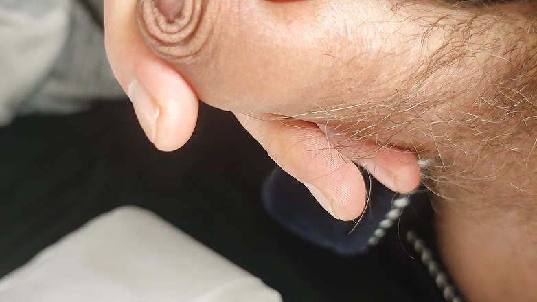 Mr963: Närbild kukmassage