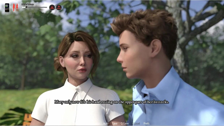 XXX Games Bunk: Milfheim -gameplay - Roleplay - Park Sex Voyeur