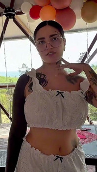 Lucky Waiter Fucks My Tight Wet Pussy Until He Cums Inside Me in Exclusive Glampin