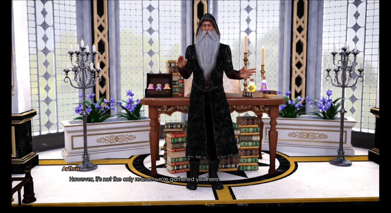 Johannes Gaming: 欲望学院 #4 我们看到维多利亚的大胸部，我想操萨曼莎