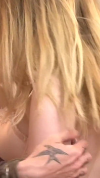 Big ass blonde Ruby Temptations fucked and milked from Luke Hotrod 's big dick