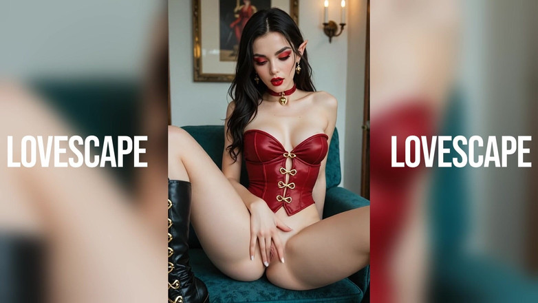 Lovescape: Mrs. Claus dan Elves Cum untuk Krismas