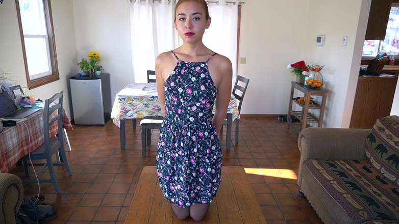 BrandiBraids: Sumisa esposa abofeteada con polla