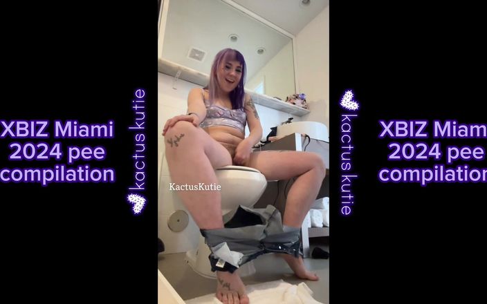 Kactus kutie: Xbiz Miami 2024 撒尿汇编