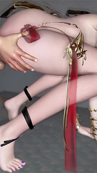 Animované křivky pro vaše potěšení - 3D animace Hentai
