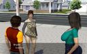 Porny Games: Ateşli evli kadın projesi - yeni komşularla tanışmak (38)