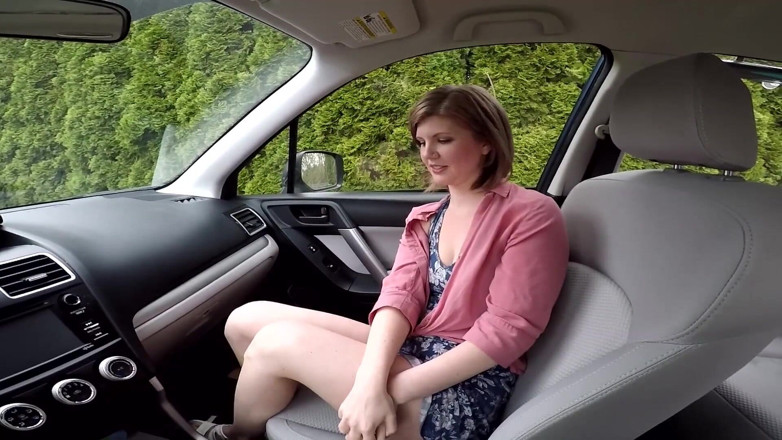 Housewife Ginger: In Rental Car with Co-worker