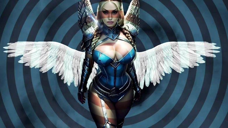 Goddess Misha Goldy: Závislý dron - závislost na spiralě - ponořte se hlouběji pod bohyni...