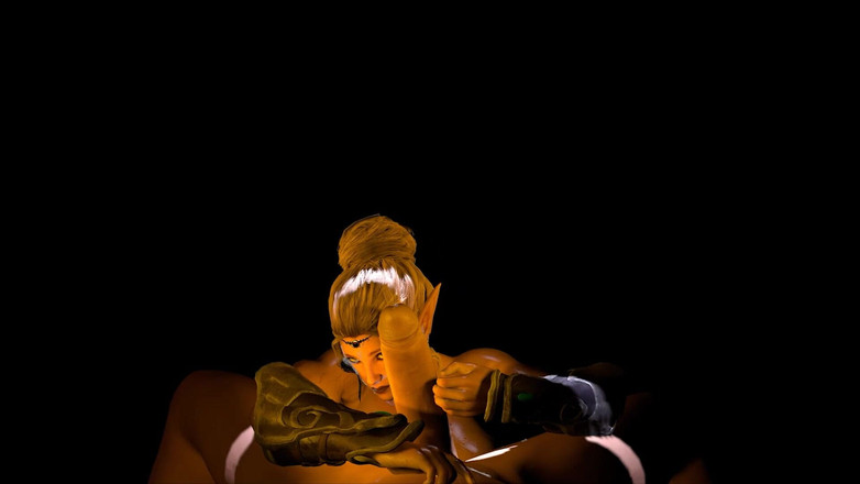 Wraith ward: Barbarisk muskel enorm pOV titjob