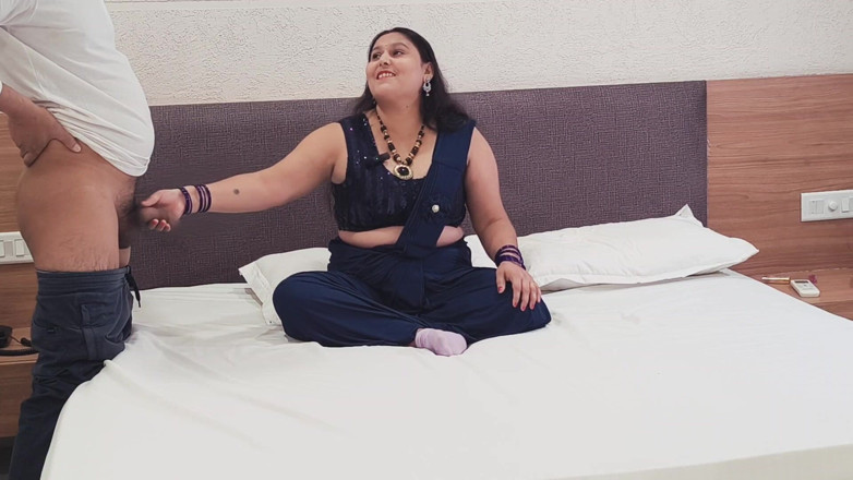 Desi chudai hub: Habitación de hotel Saas Ki Me Chudai