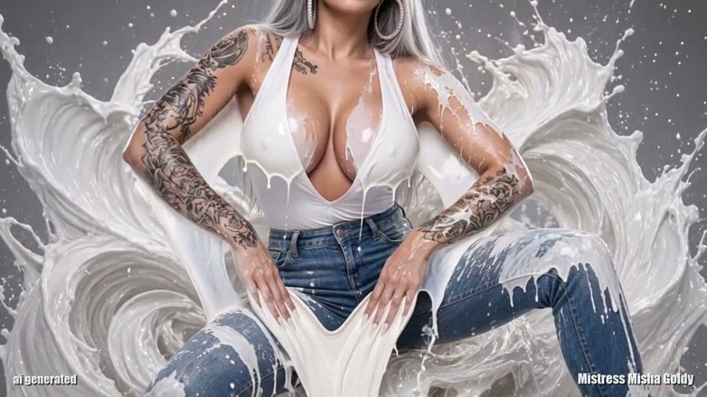 Goddess Misha Goldy: Want Out? First Swallow What You Leak for Me.