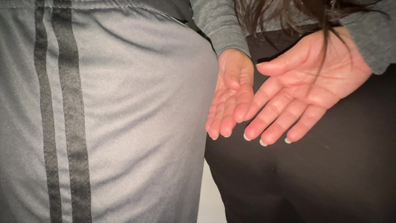 CoupleOfHotSins: She Grabs a Stranger's Dick