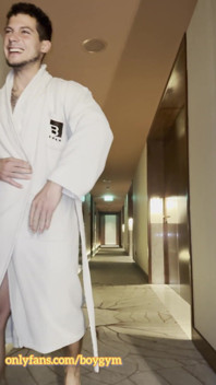 Exhibition in the Hotel with My Big Cock!