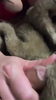 The Boss's Gift Deep Blowjob, Fur Coat Play and Cum on My Body