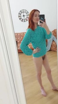 I Knitted Myself a Top and a Sweater, Bragging 2