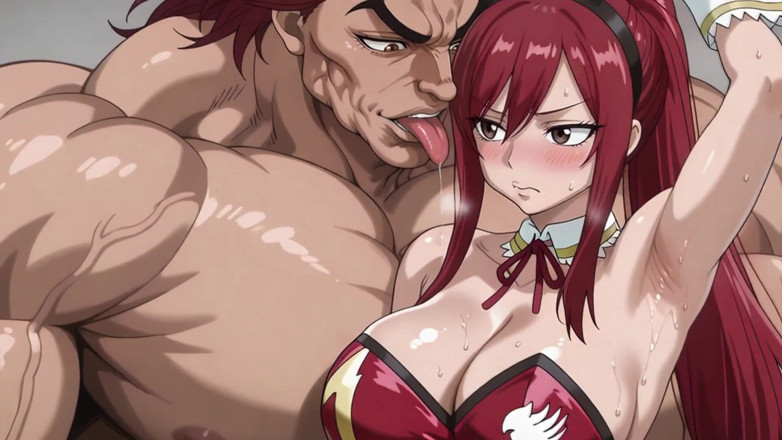 Prznai: Yujiro (Bakafu) × Erusa (Fairy Tail)