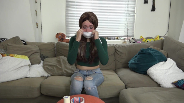 Restricting Ropes: Luna Frey - gag testing pt4