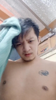 Ich nach einer kurzen dusche