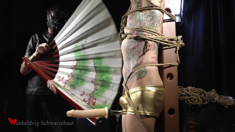 Wanheldvig: Bondage and extreme devastation to hot guy