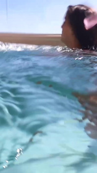 19yo Creampie Breeding After Pool Swimming