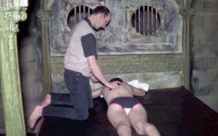FIRST SEX EXPERIENCE WITH BOY: Twink fucked by older in sauna