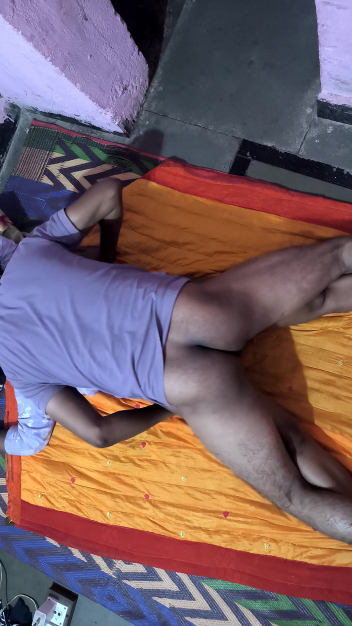 Amarjit2526: Caring Teen Caresses Stepdaddy's Massive Cock - Nikki Nicole
