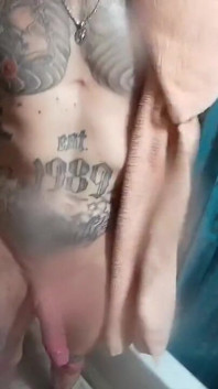She Gets Her Mouth Fucked Then Flipped Around and Get Fucked From the Back From a Nice Angle