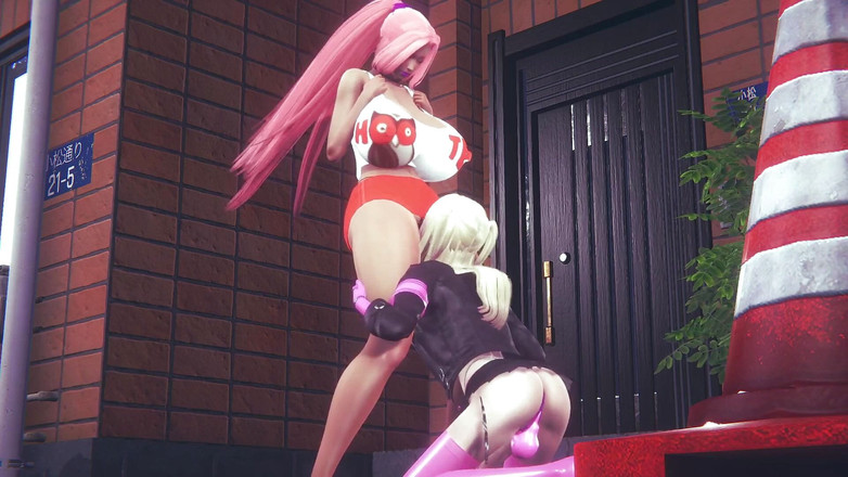 Wraith Futa: Краля з цицьками отримує лайку від фута - 3d порно пародія