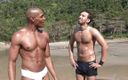 Gay 4 Pleasure: Two african men fucking on the beach