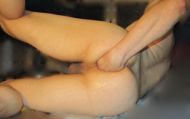 Self-penetrater: Fisting dildo sendiri yang bagus guy.mpg