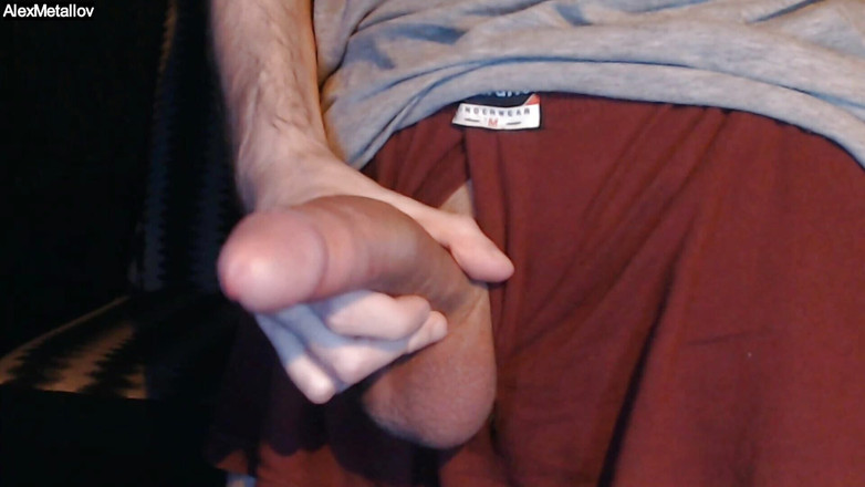 Alex Metallov: 32 dias sem gozar! 7 CORDAS GROSSAS. ENORME GOZADA ENORME