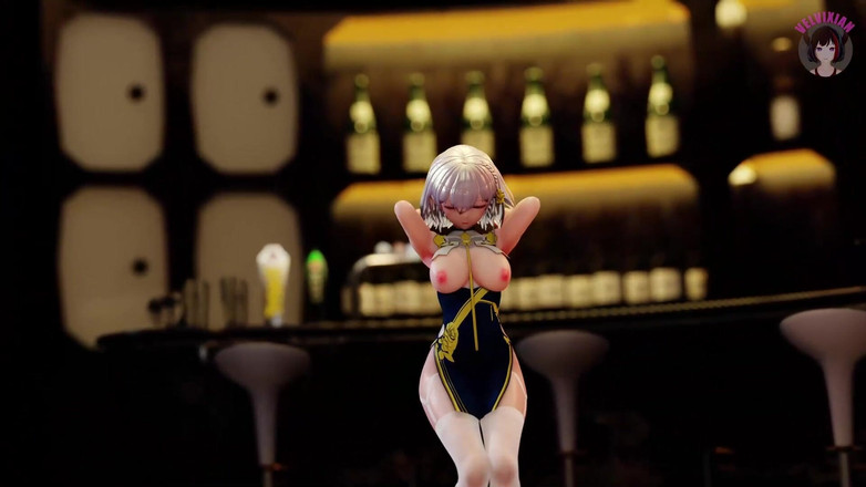 Velvixian: Sirius - dança sexy em vestido chinês e despir-se gradual