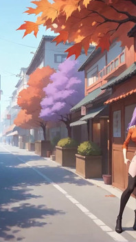 Purple Hair Sensation: Tokyo Alley Cum Drip