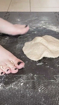 Chorros de masa de pizza