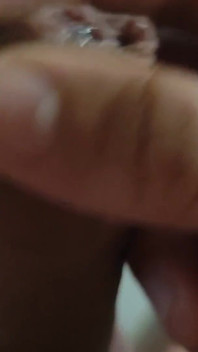 Inserting Electric Batteries Inside the Wet Dick