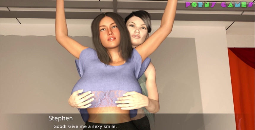 Porny Games: Ateşli evli kadın projesi - acemi model harika yapıyor (42)