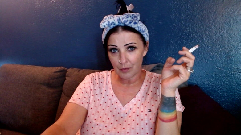 Abby Anna: Lovely Woman Smoking with You